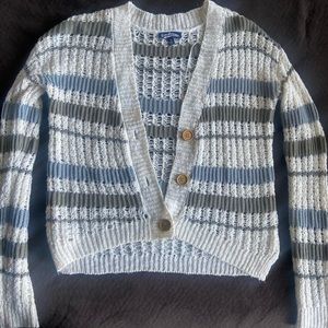 Knit Netted Cardigan
